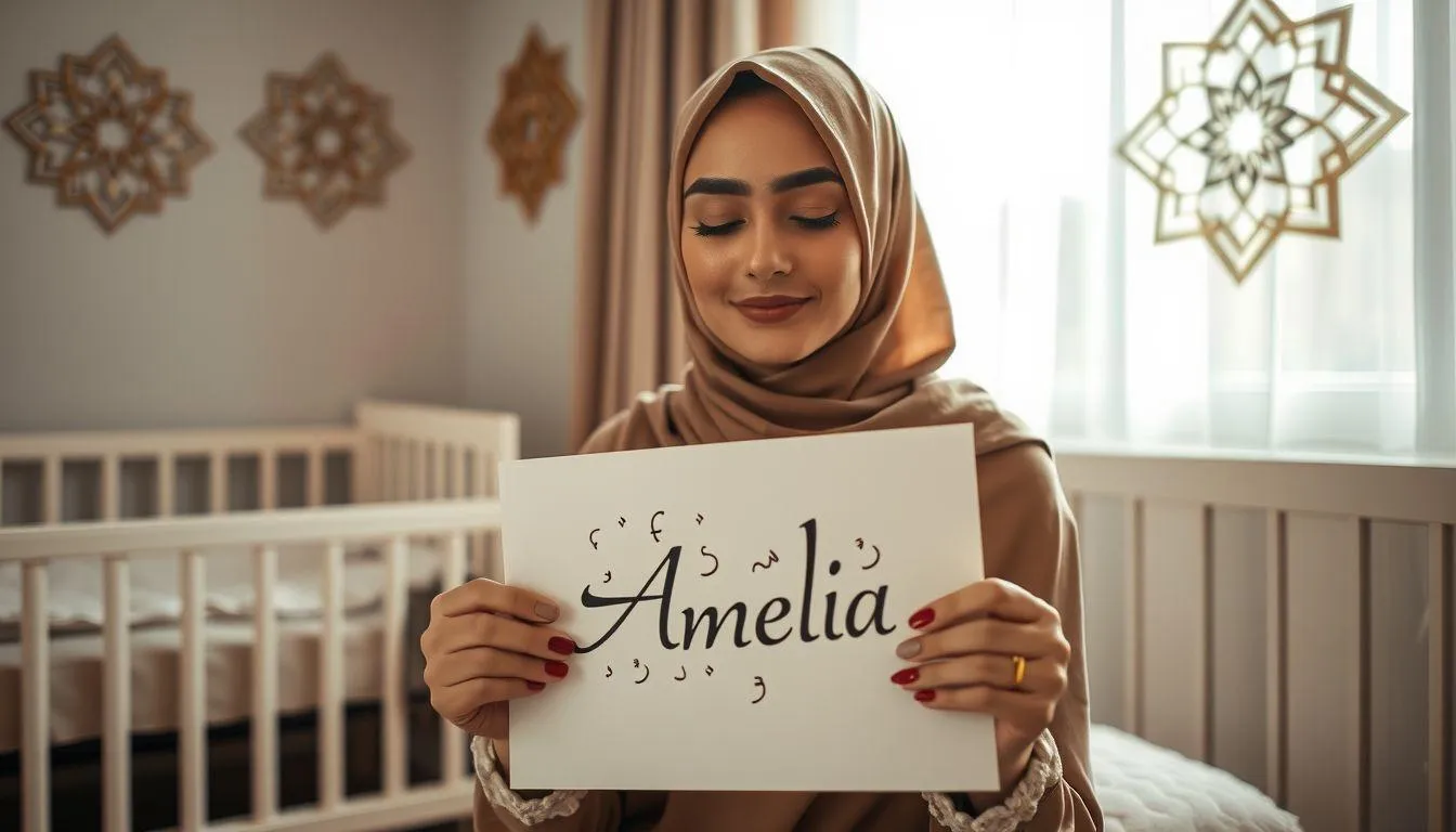 Panduan Memilih Nama Amelia untuk Anak Perempuan Muslim (c) Ilustrasi AI