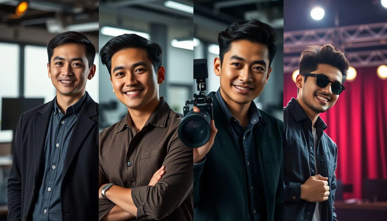 Tokoh Terkenal Bernama Andhika (c) Ilustrasi AI