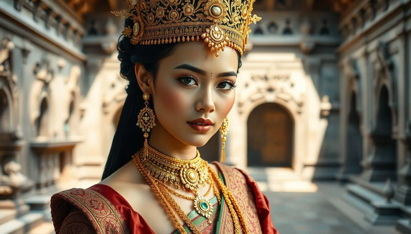 Tokoh Pewayangan Dewi Anggraini (c) Ilustrasi AI