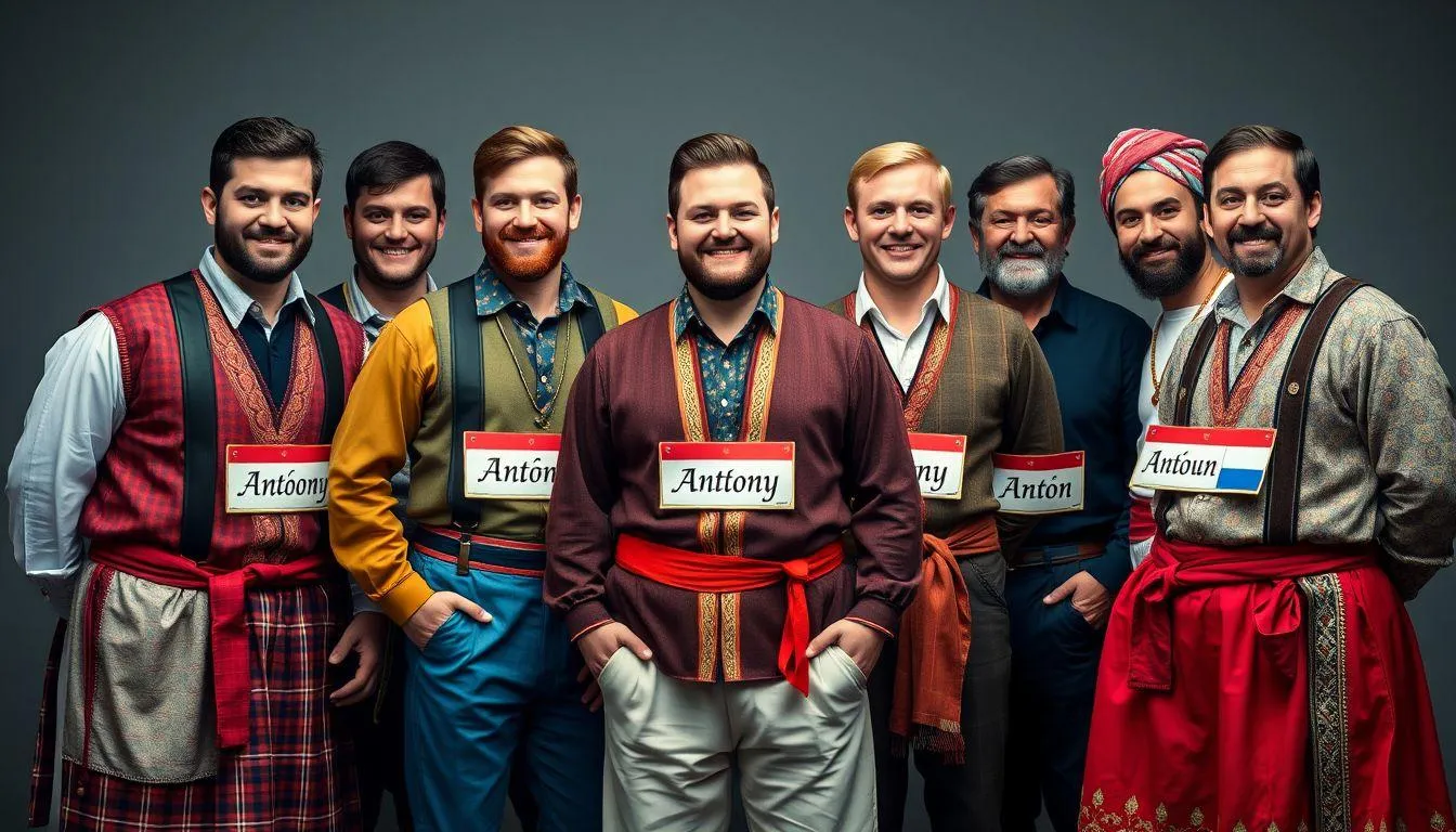 Variasi dan Bentuk Lain Nama Anton (c) Ilustrasi AI