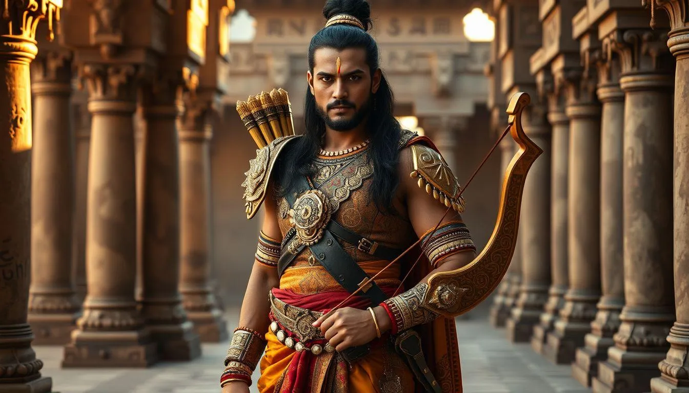 Sejarah dan Latar Belakang Nama Arjun dalam Tradisi Hindu (c) Ilustrasi AI