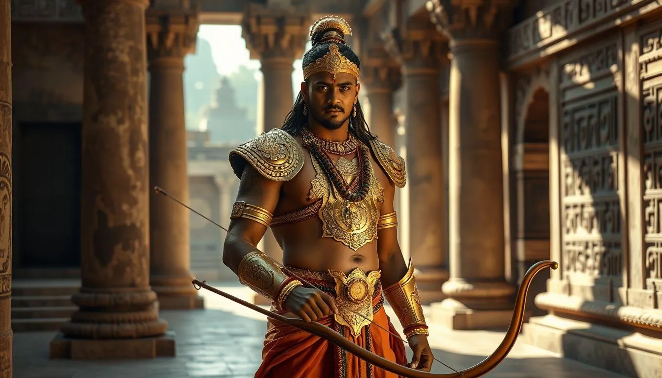 Variasi dan Bentuk Lain dari Nama Arjun (c) Ilustrasi AI