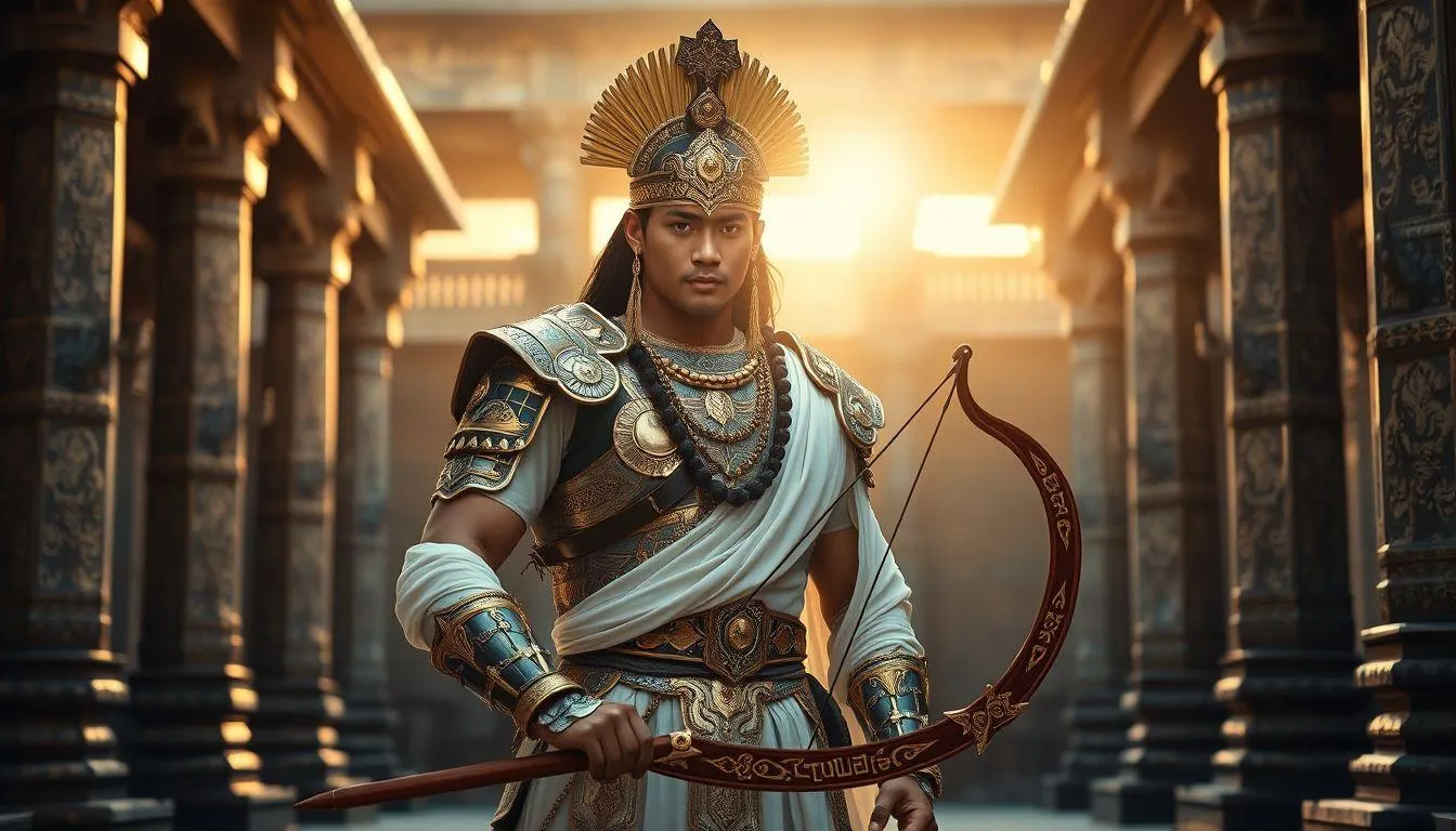 Variasi dan Bentuk Lain Nama Arjuna (c) Ilustrasi AI