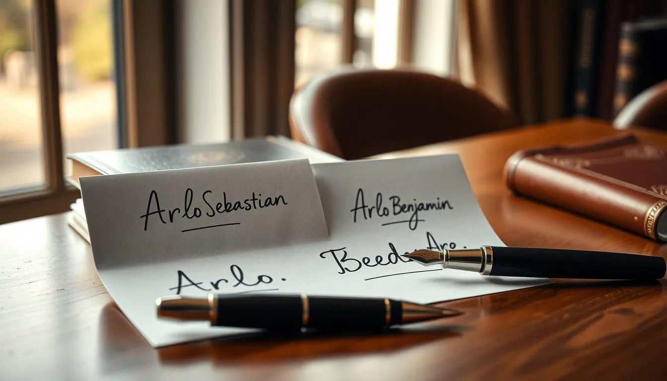 Kombinasi Nama dan Popularitas Arlo (c) Ilustrasi AI