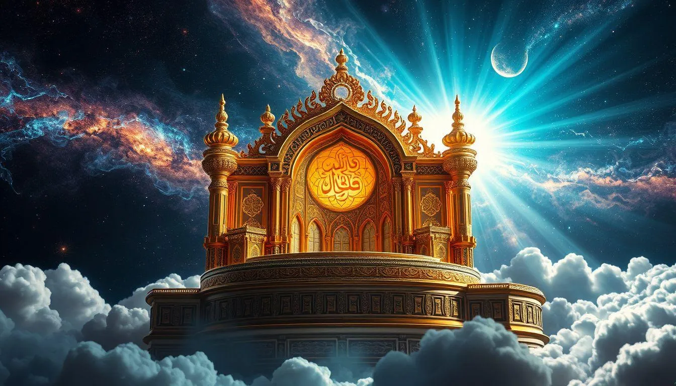 Arsy dalam Al-Quran dan Hadis (c) Ilustrasi AI