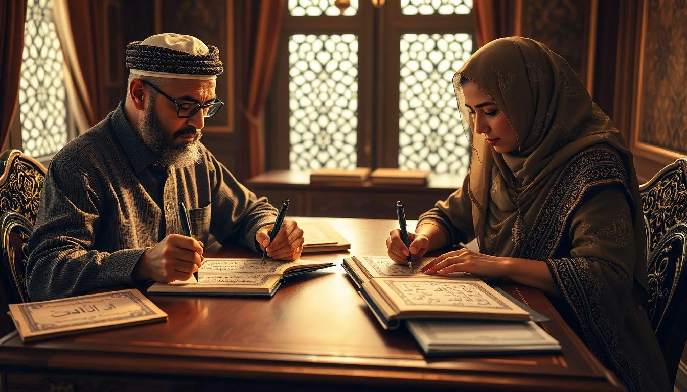 Variasi dan Kombinasi Nama Attarazka (c) Ilustrasi AI