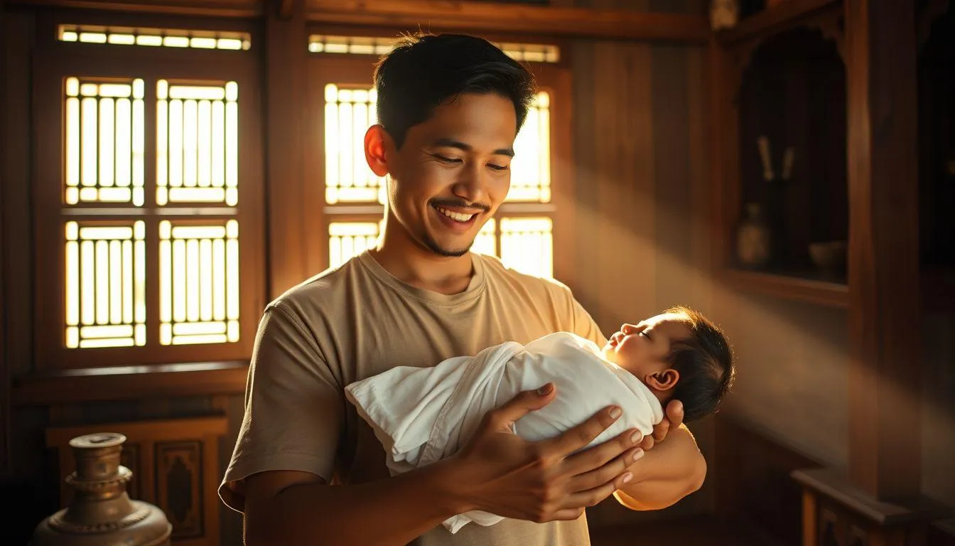 Rangkaian Nama Cahya untuk Anak Laki-laki (c) Ilustrasi AI