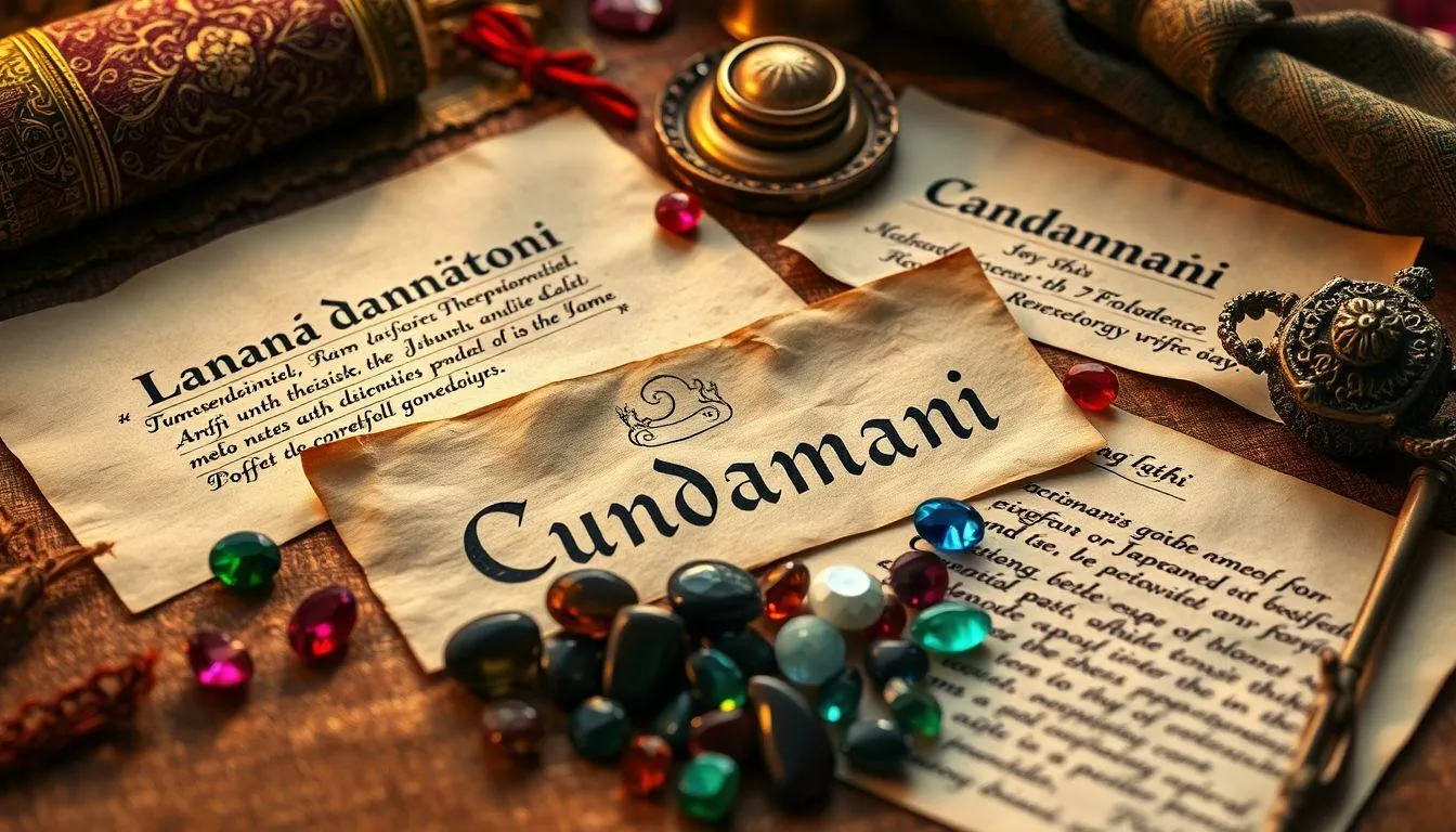 Rangkaian Nama dengan Cundamani (c) Ilustrasi AI