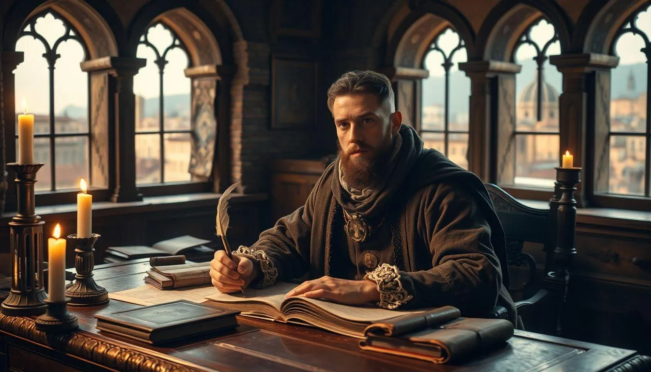 Tokoh Terkenal Bernama Dante (c) Ilustrasi AI