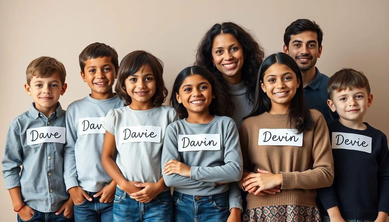 Variasi dan Nama Serupa dengan Dava (c) Ilustrasi AI