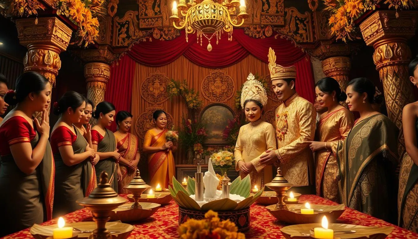 Dewandaru dalam Tradisi Kembar Mayang (c) Ilustrasi AI