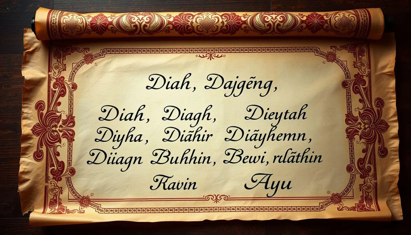 Variasi dan Nama Serupa (c) Ilustrasi AI