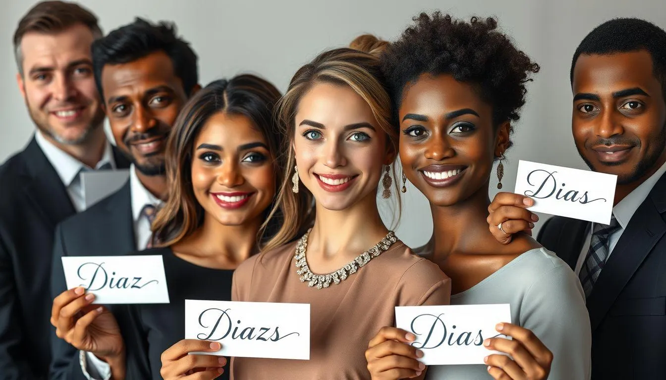 Variasi dan Kombinasi Nama Diaz (c) Ilustrasi AI