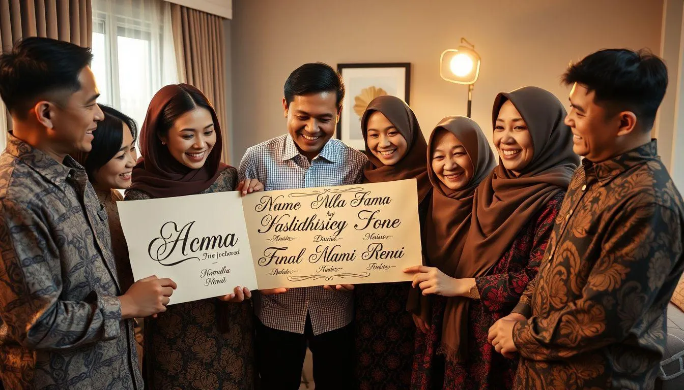 Kombinasi Nama dan Rangkaian dengan Ega (c) Ilustrasi AI