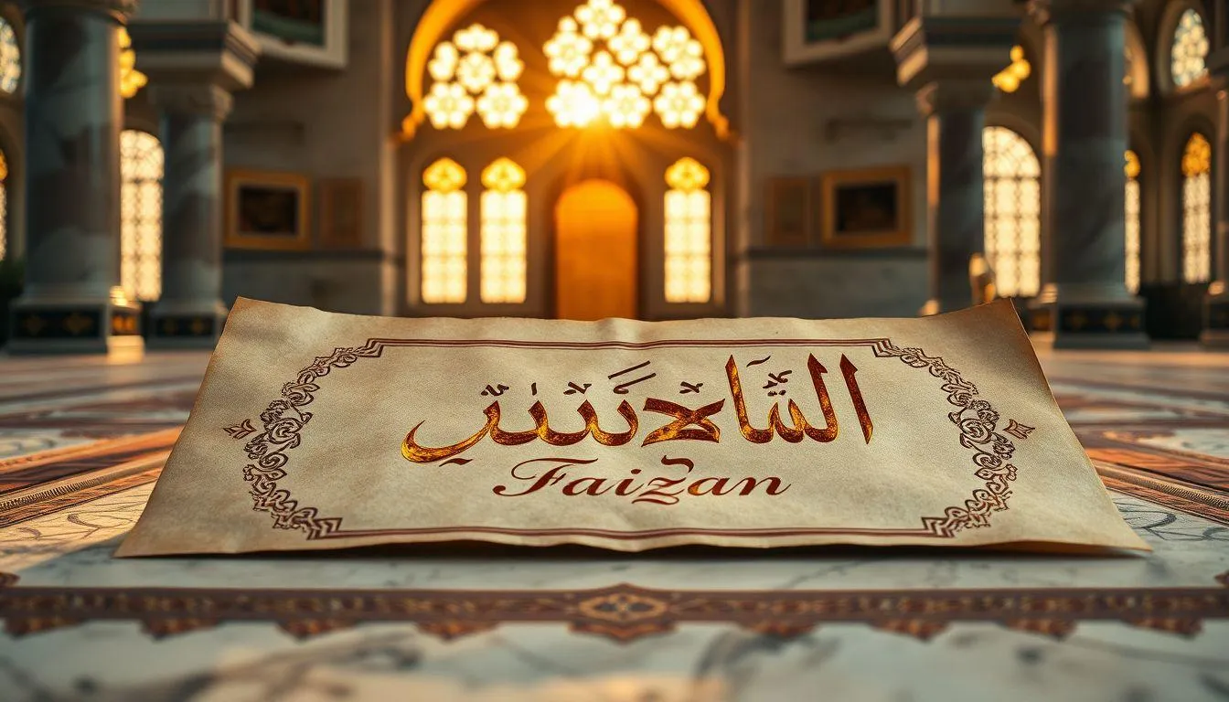 Kombinasi Nama dan Variasi Faizan (c) Ilustrasi AI