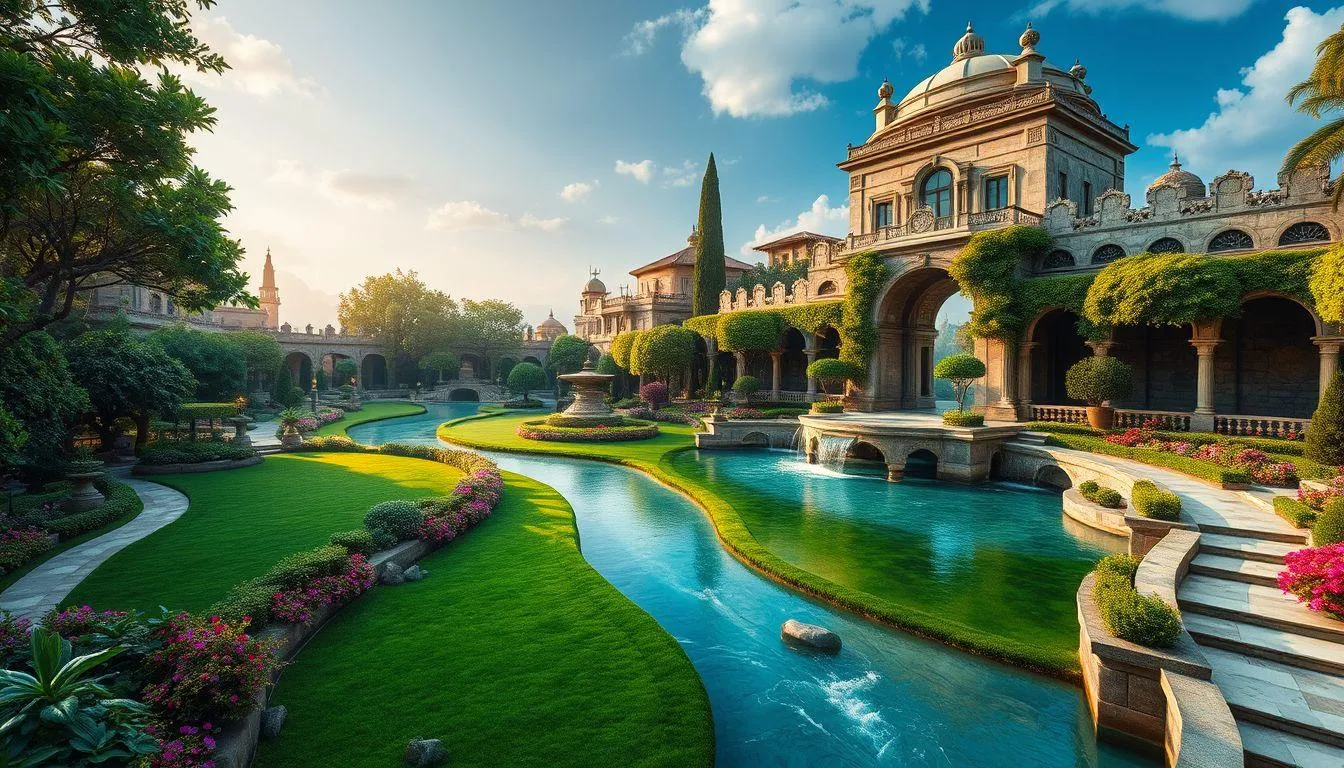 Pengertian dan Makna Nama Firdaus (c) Ilustrasi AI