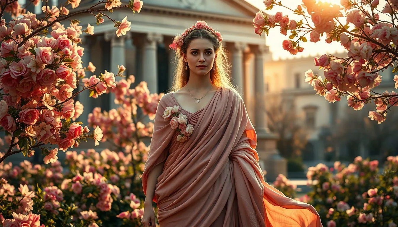 Asal Usul dan Sejarah Nama Flora (c) Ilustrasi AI