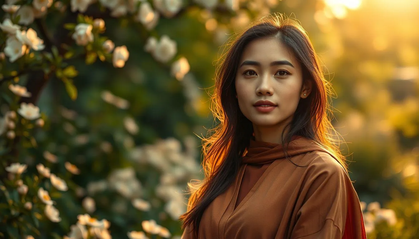 Rangkaian Nama Ghea dengan Nuansa Islami (c) Ilustrasi AI