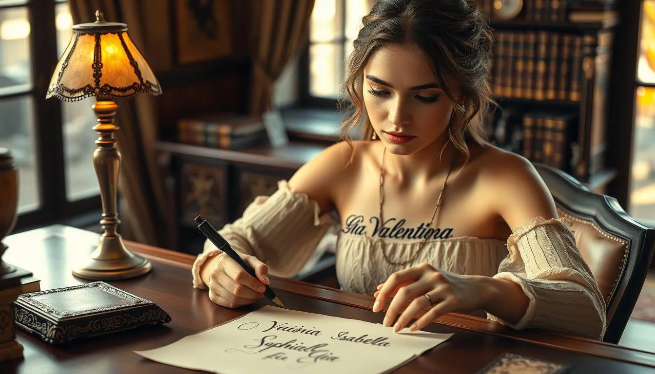 Variasi dan Kombinasi Nama Gia (c) Ilustrasi AI