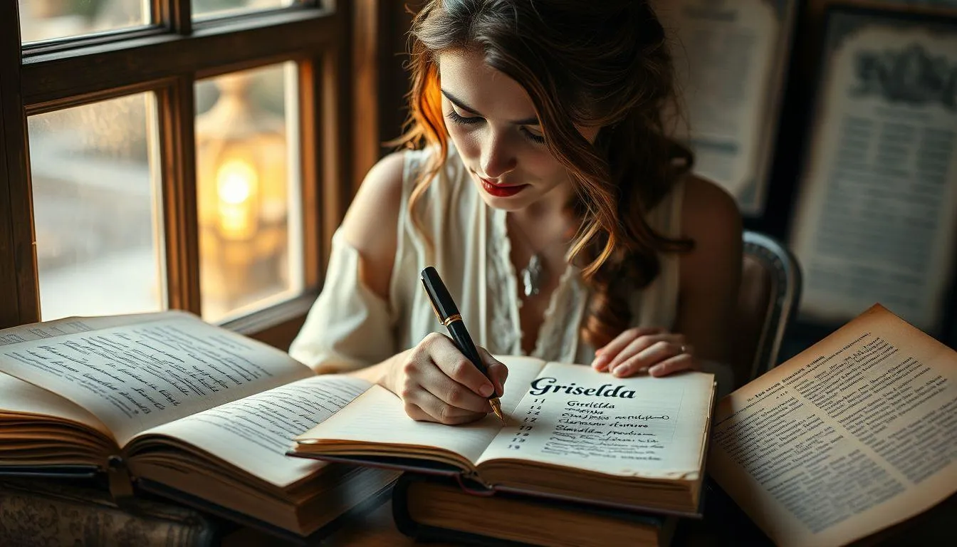 Variasi dan Panggilan Nama Griselda (c) Ilustrasi AI