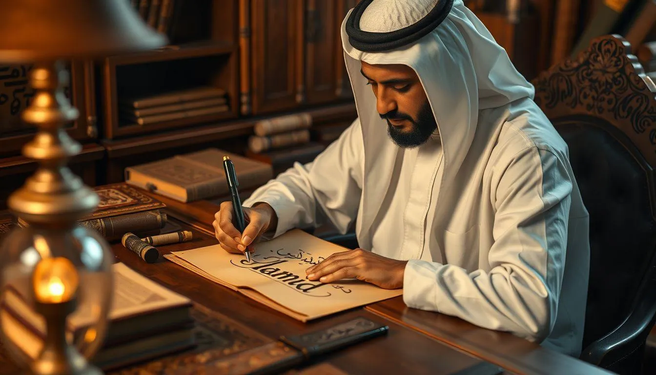 Variasi dan Bentuk Nama Hamid (c) Ilustrasi AI