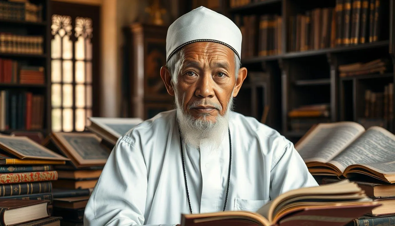 Tokoh Terkenal Bernama Hamka dan Pengaruhnya (c) Ilustrasi AI