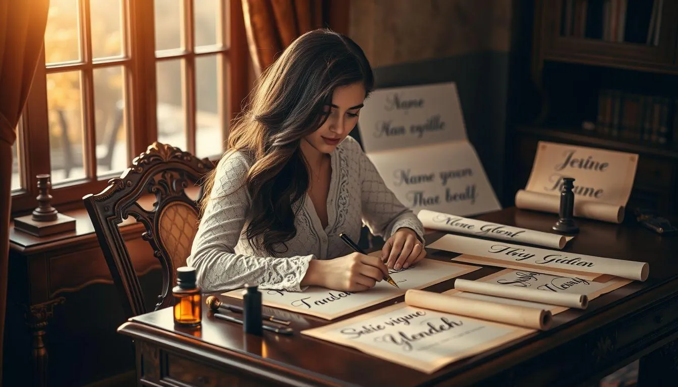 Variasi dan Rangkaian Nama Hazelyn (c) Ilustrasi AI