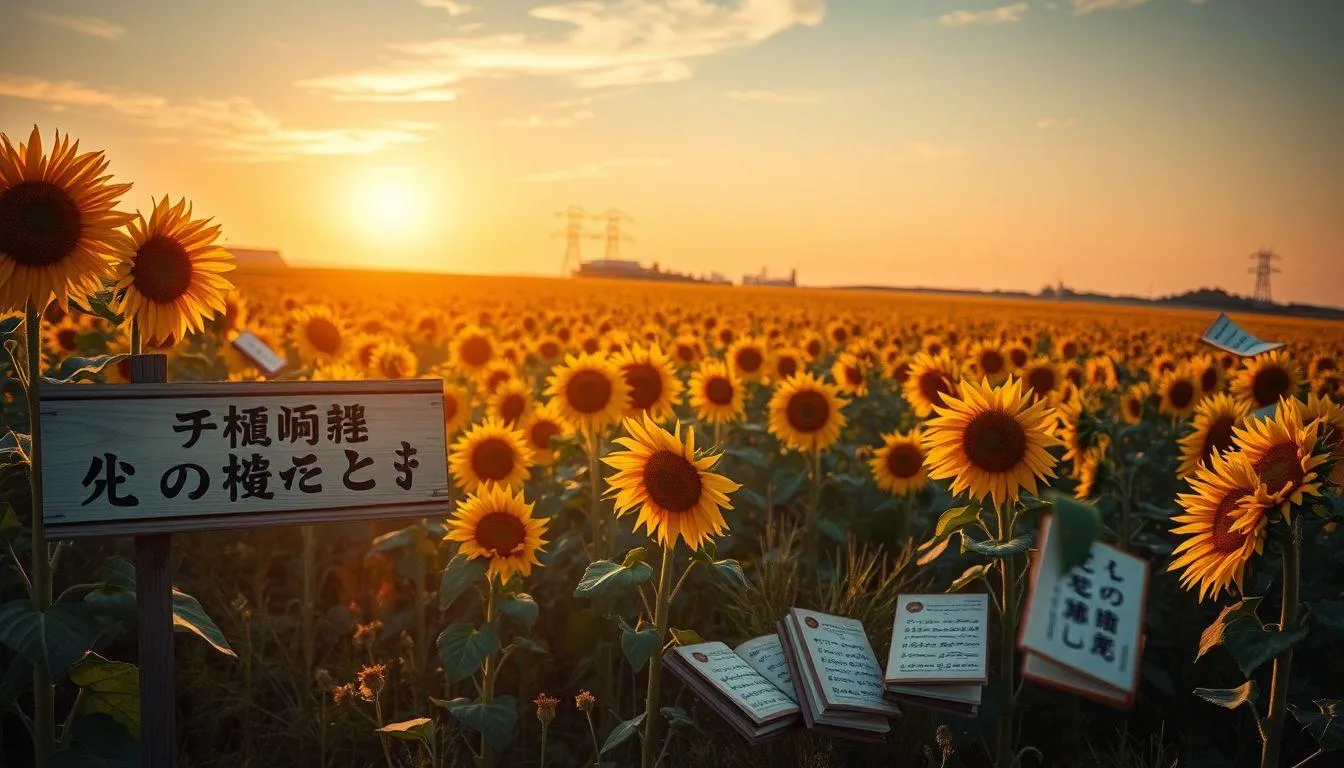 Himawari dalam Budaya Populer (c) Ilustrasi AI