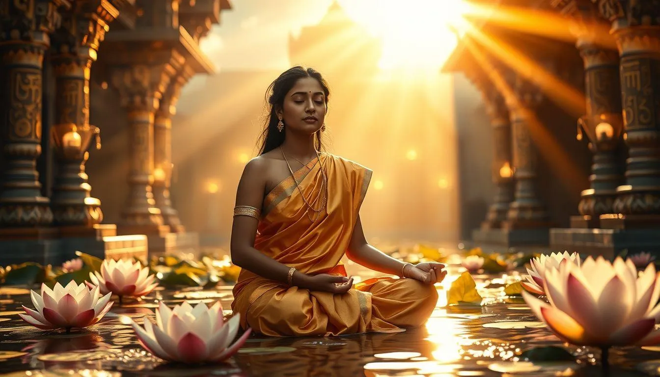 Makna Spiritual dan Filosofis Nama Indira (c) Ilustrasi AI
