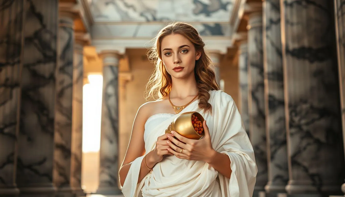 Sejarah dan Mitologi Yunani Nama Irene (c) Ilustrasi AI