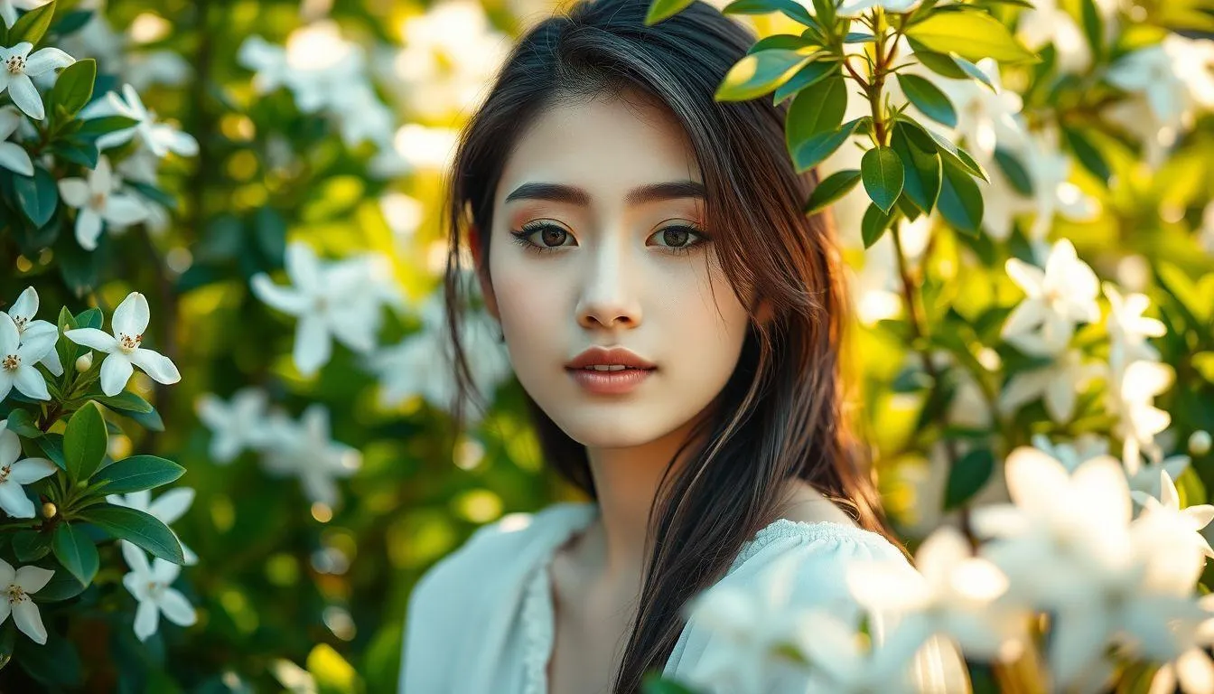 Makna dan Filosofi Nama Jasmine (c) Ilustrasi AI