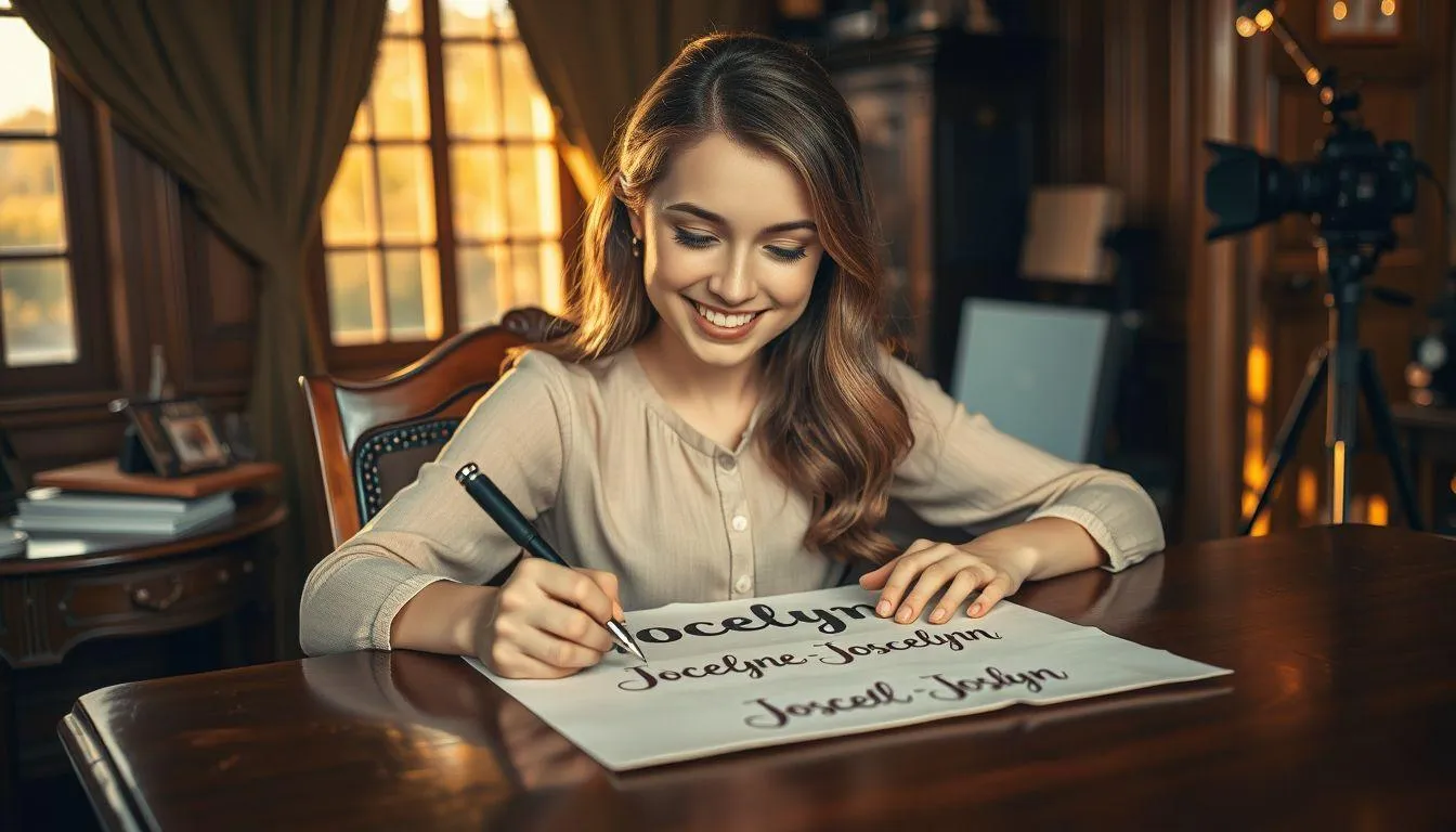 Variasi dan Panggilan Nama Jocelyn (c) Ilustrasi AI