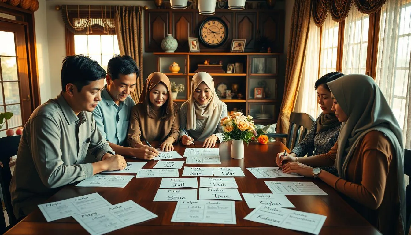 Variasi dan Kombinasi Nama Juli (c) Ilustrasi AI