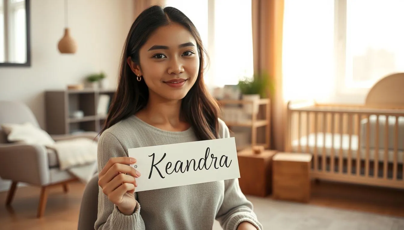 Popularitas dan Penggunaan Nama Keandra (c) Ilustrasi AI