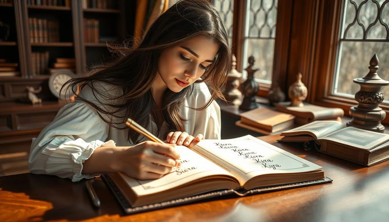 Variasi dan Kombinasi Nama Keira (c) Ilustrasi AI