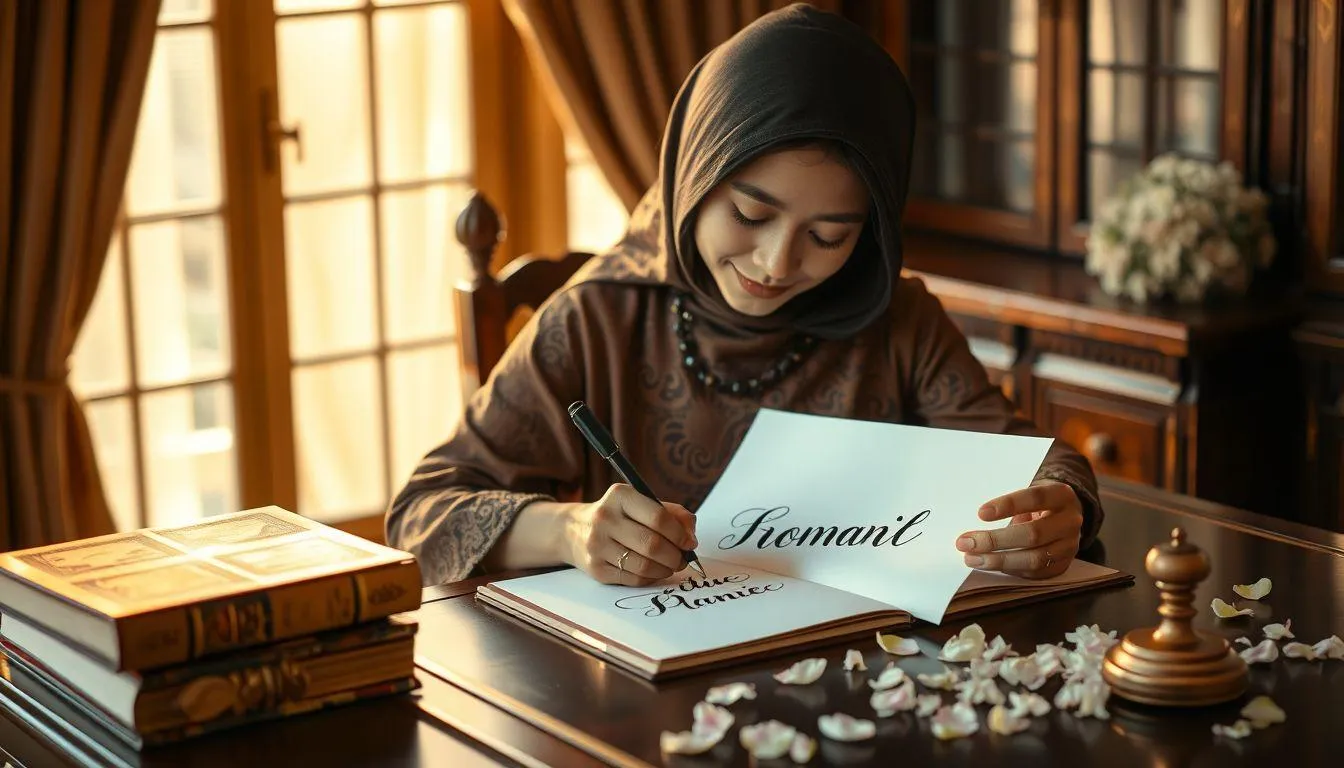 Kombinasi dan Rangkaian Nama dengan Kinasih (c) Ilustrasi AI