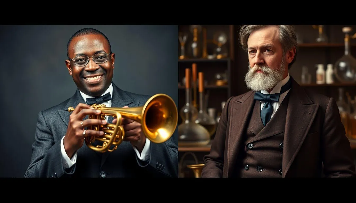 Tokoh Terkenal Bernama Louis (c) Ilustrasi AI