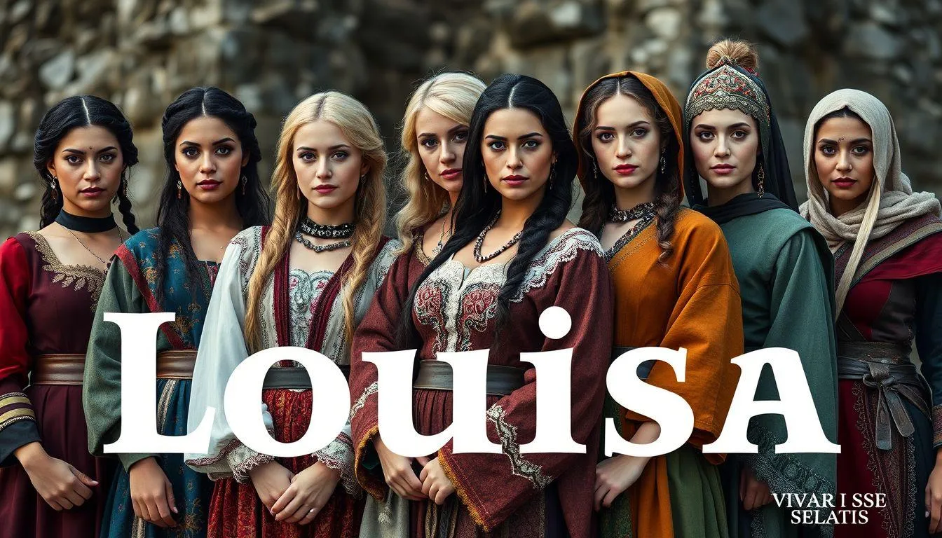 Variasi dan Bentuk Lain Nama Louisa (c) Ilustrasi AI