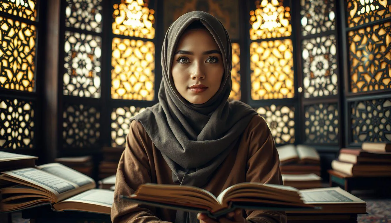 Kombinasi Nama Luluk dengan Nuansa Islami (c) Ilustrasi AI