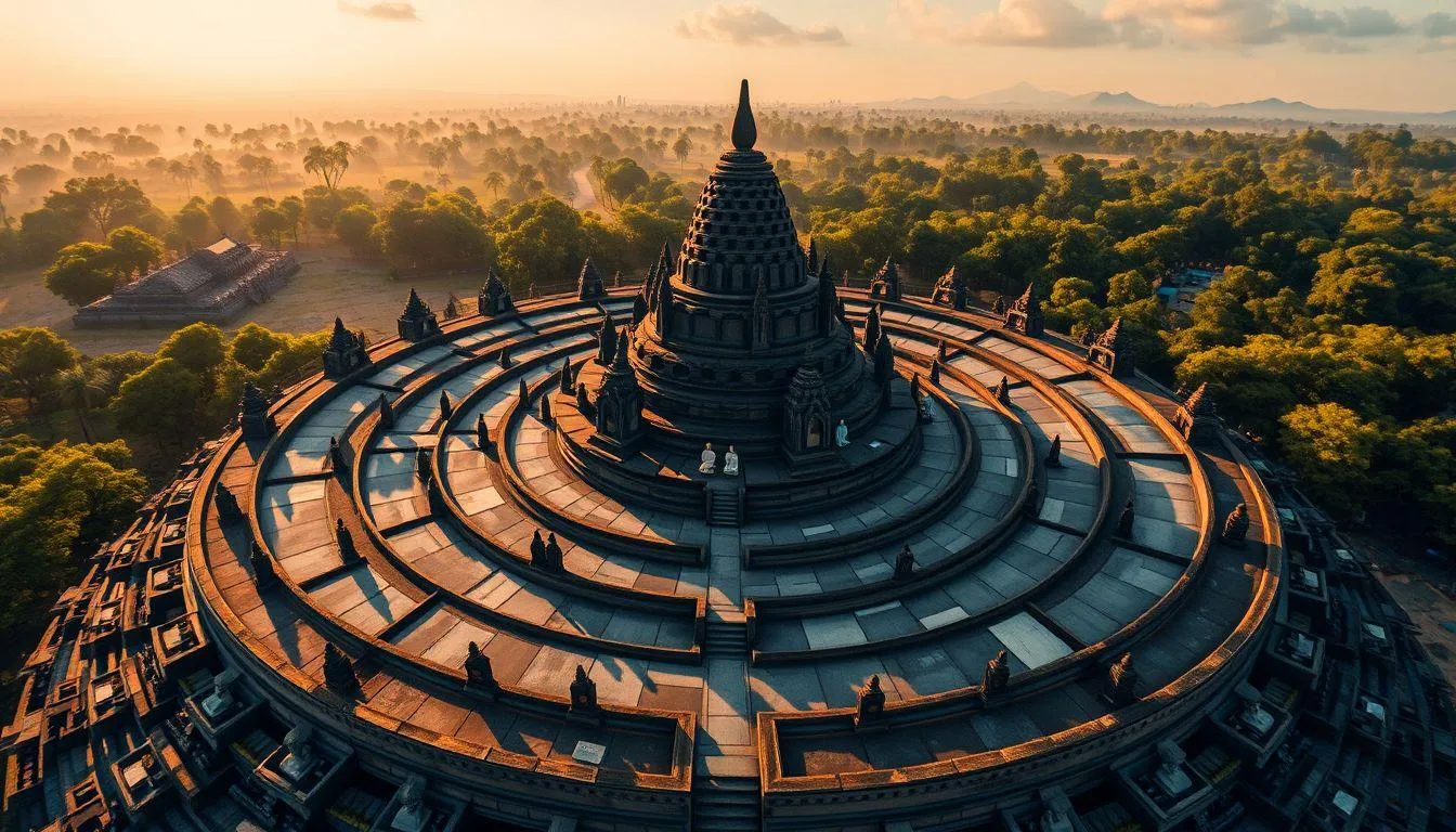 Mandala dalam Seni dan Budaya Nusantara (c) Ilustrasi AI