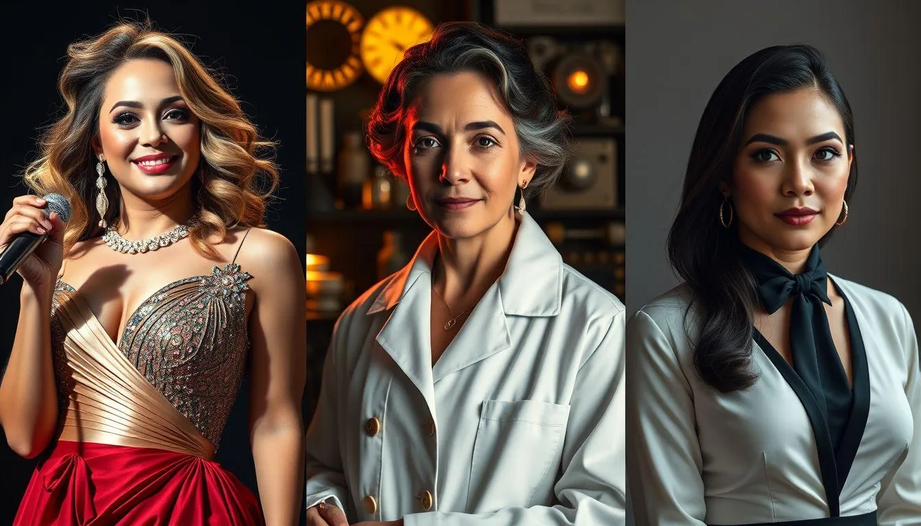 Tokoh Terkenal Bernama Maria (c) Ilustrasi AI