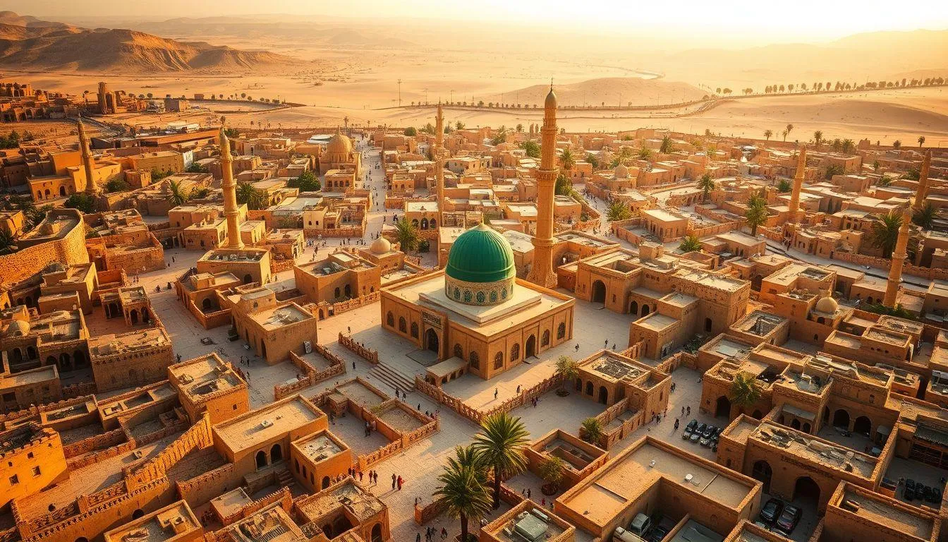 Sejarah dan Latar Belakang Kota Madinah (c) Ilustrasi AI