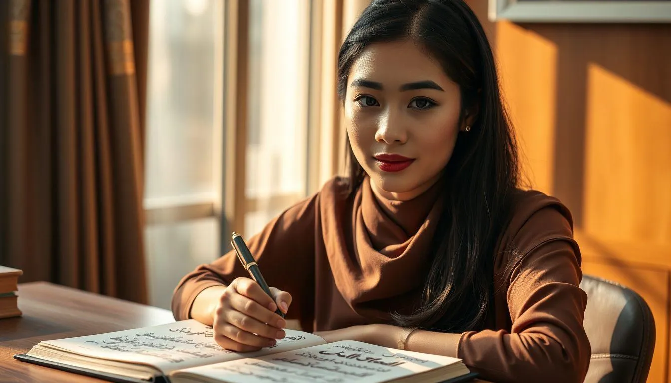 Rangkaian Nama dan Variasi Nafiza (c) Ilustrasi AI