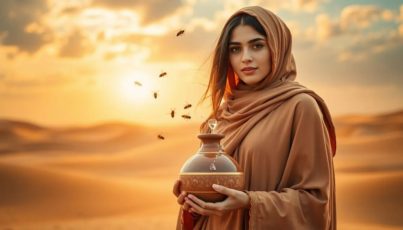 Pengertian dan Makna Utama Nama Nahla (c) Ilustrasi AI