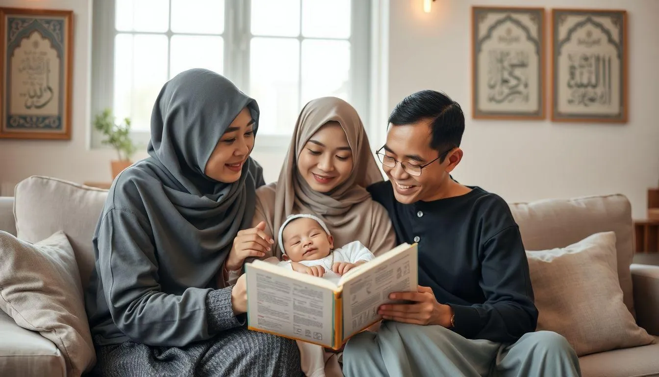 Kombinasi Nama Naka dengan Nuansa Islami (c) Ilustrasi AI