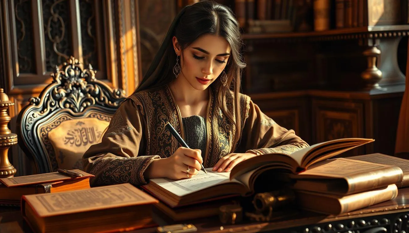 Variasi dan Kombinasi Nama Naureen (c) Ilustrasi AI