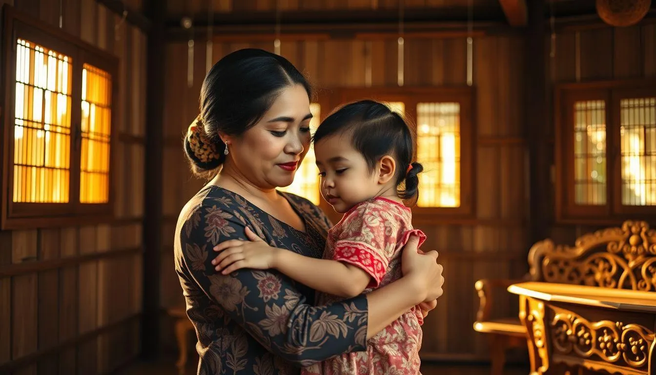 Filosofi Kasih Sayang dalam Nama Ningsih (c) Ilustrasi AI