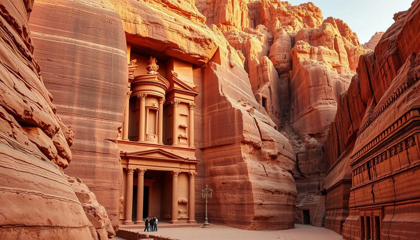Asal Usul dan Sejarah Nama Petra (c) Ilustrasi AI