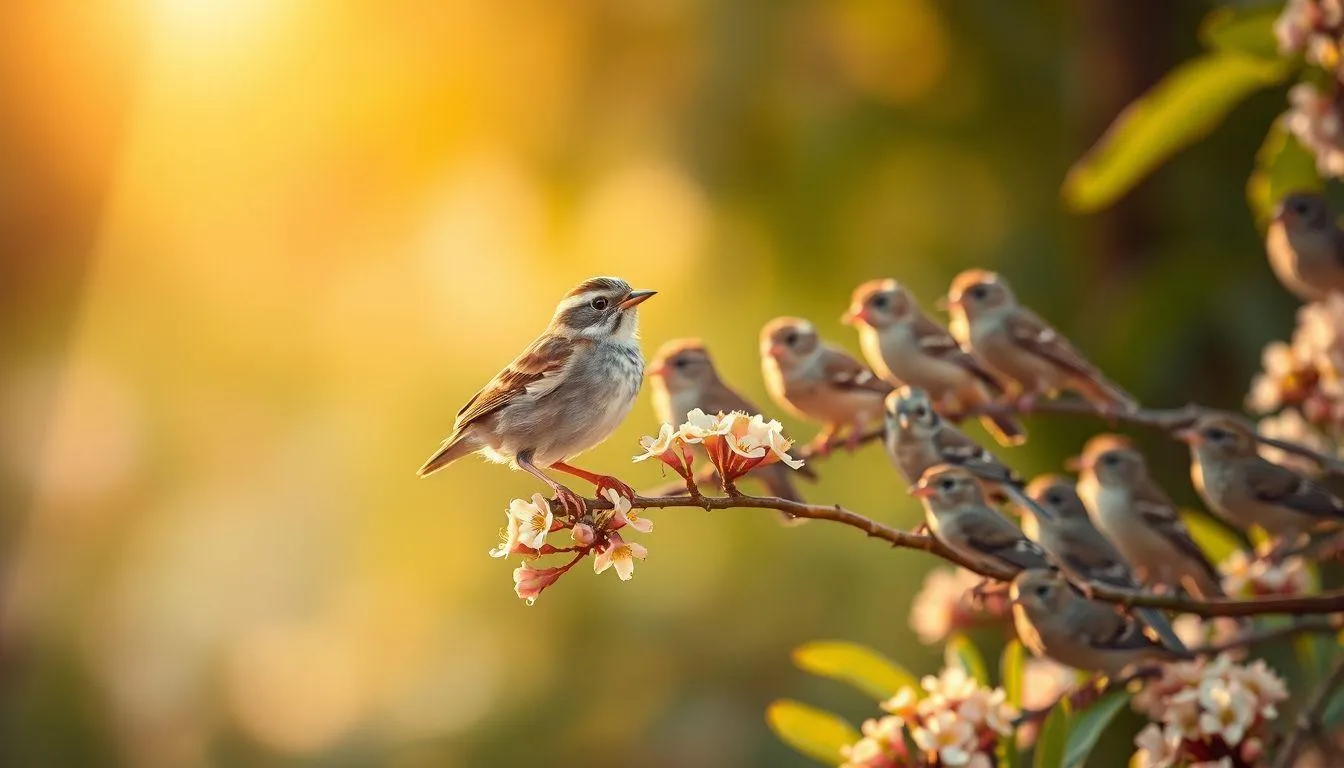 Makna dan Definisi Nama Pipit (c) Ilustrasi AI