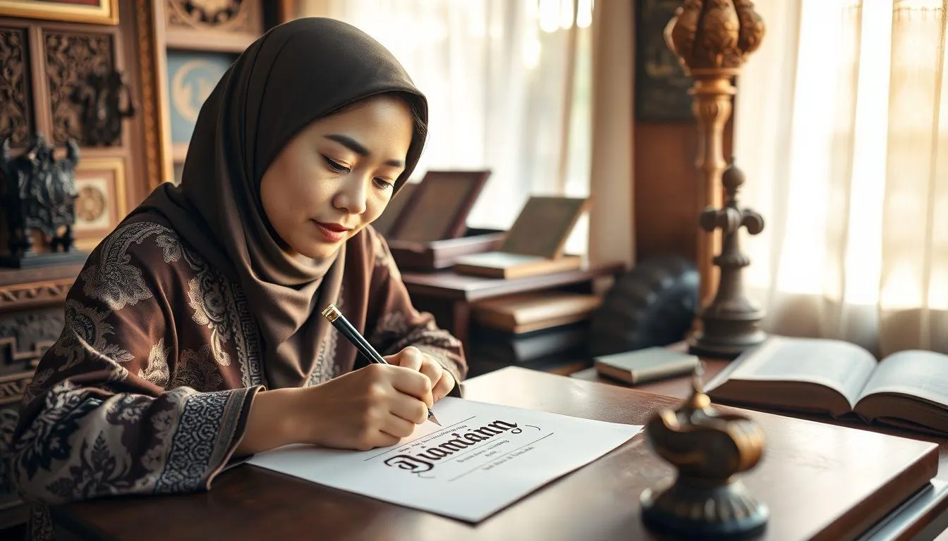 Variasi dan Kombinasi Nama Puja (c) Ilustrasi AI